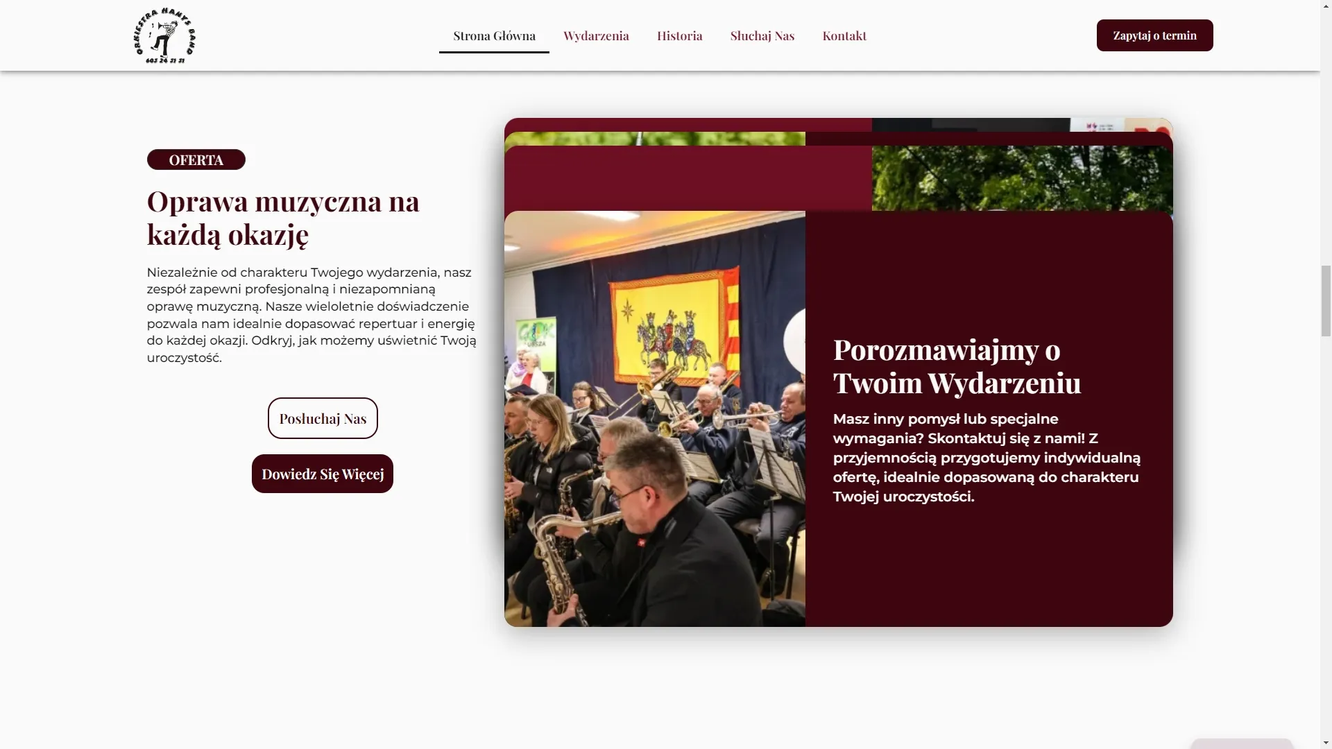 Hanys Band — karty zespołu
